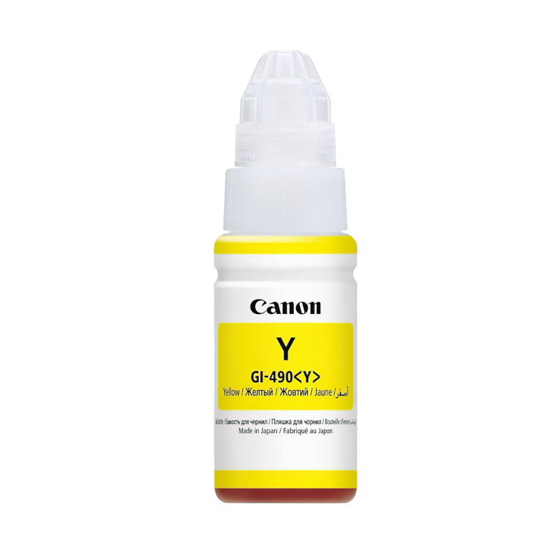 Чорнило Canon GI-490 Yellow (0666C001)